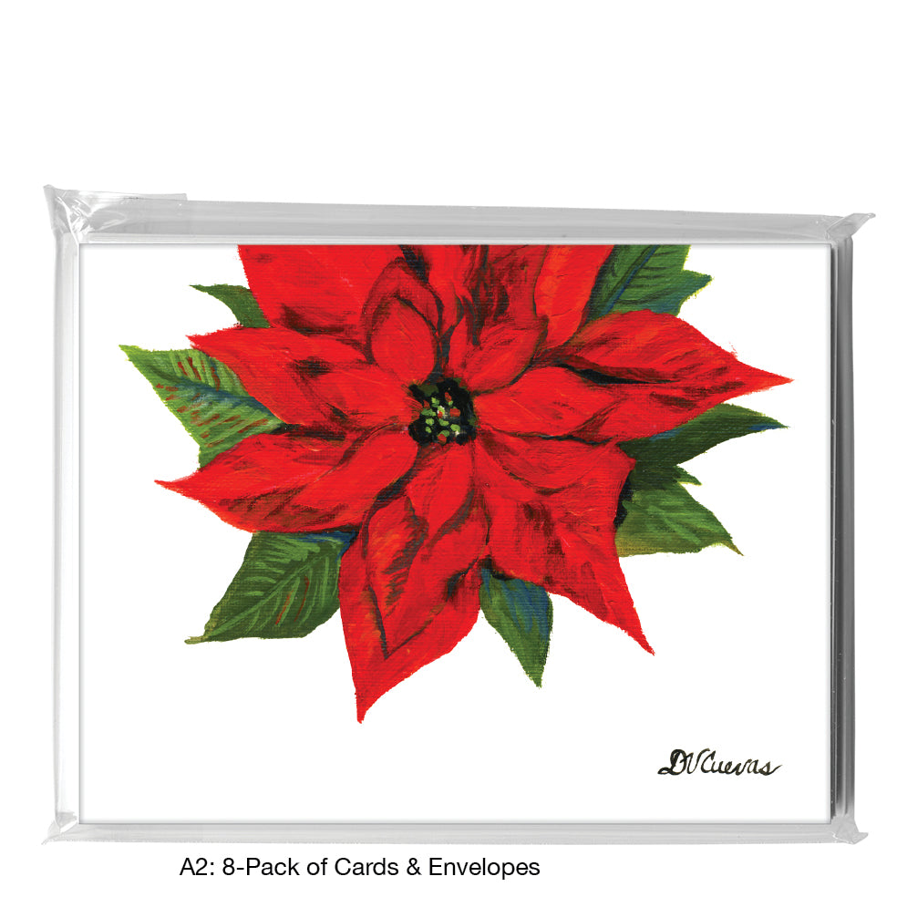 Poinsettia, Greeting Card (7352)