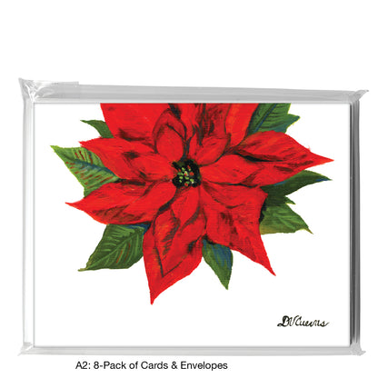 Poinsettia, Greeting Card (7352)