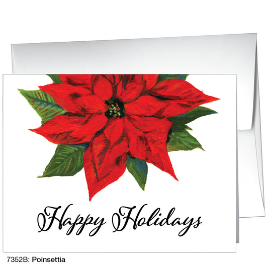 Poinsettia, Greeting Card (7352B)