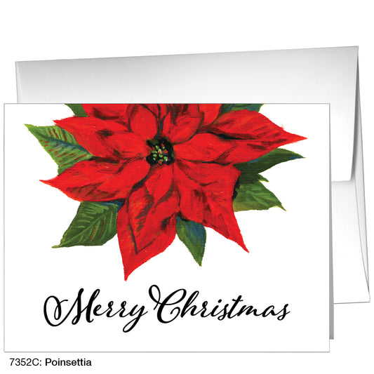 Poinsettia, Greeting Card (7352C)