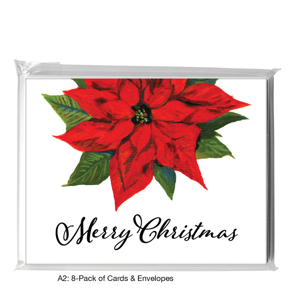 Poinsettia, Greeting Card (7352C)