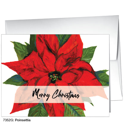 Poinsettia, Greeting Card (7352G)