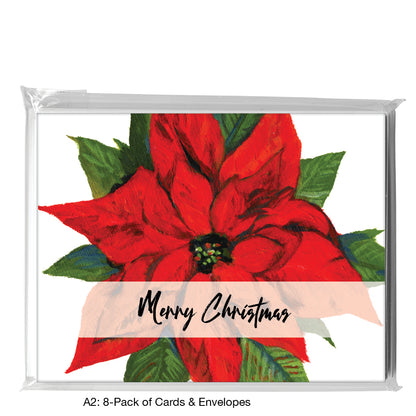 Poinsettia, Greeting Card (7352G)