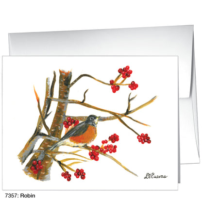 Robin, Greeting Card (7357)