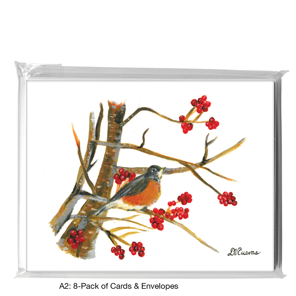 Robin, Greeting Card (7357)