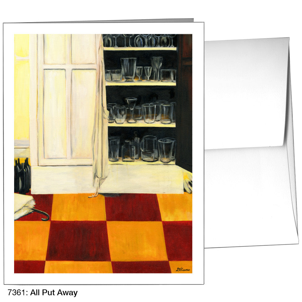 All Put Away, Greeting Card (7361)