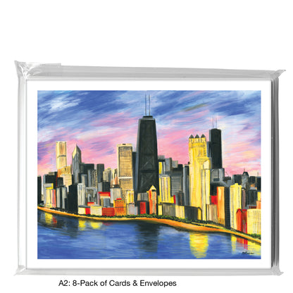 John Hancock, Chicago, Greeting Card (7362)