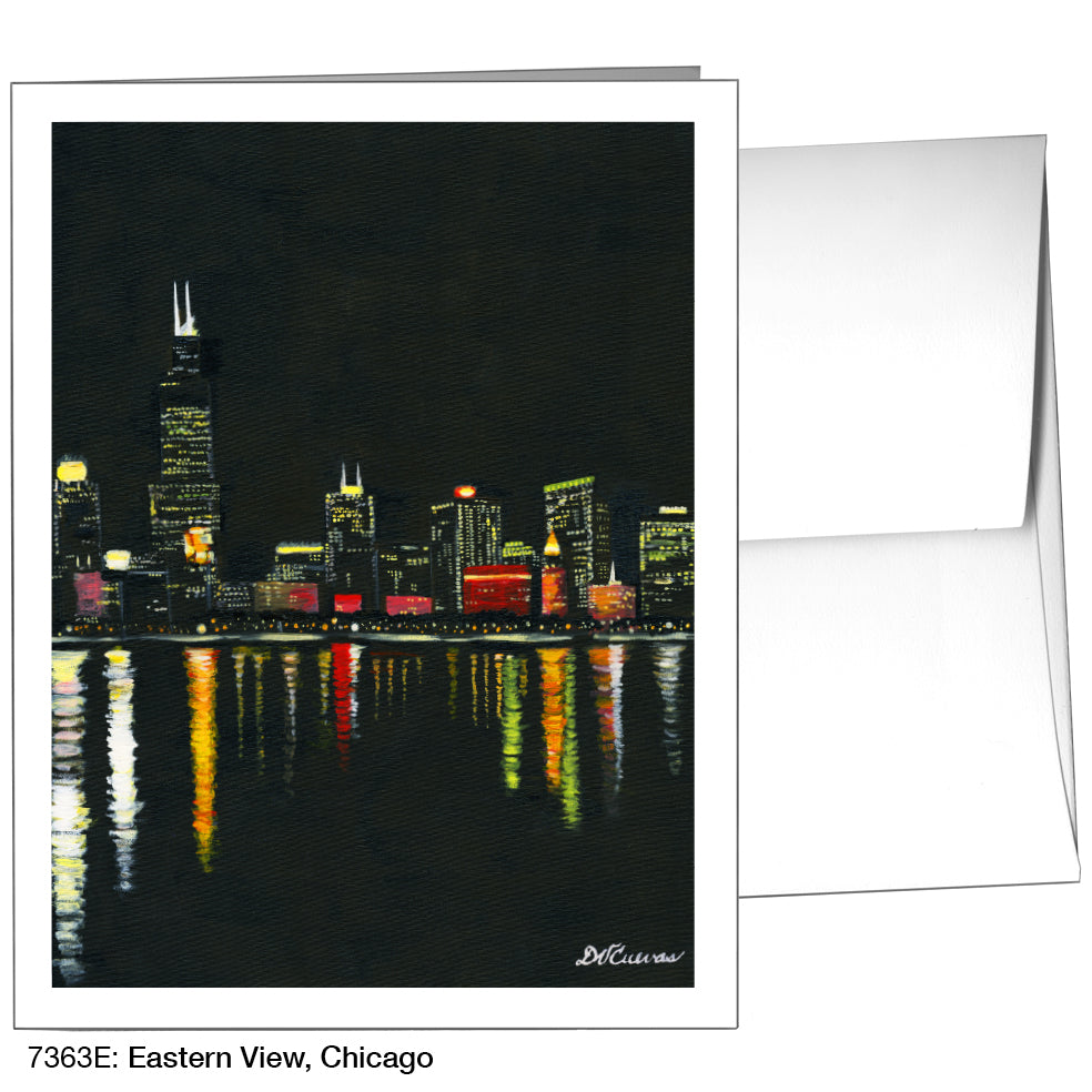 Eastern View, Chicago, Greeting Card (7363E)