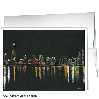 Eastern View, Chicago, Greeting Card (7363)