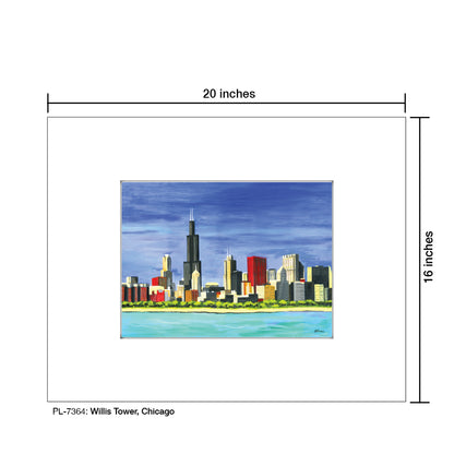 Willis Tower, Chicago, Print (#7364)