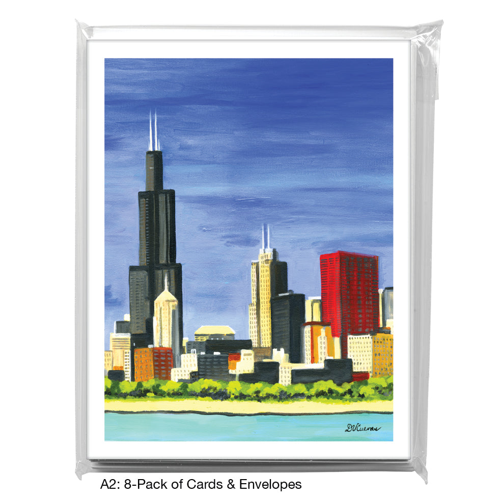 Willis Tower, Chicago, Greeting Card (7364G)