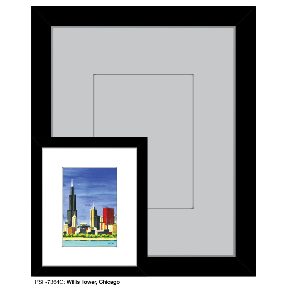 Willis Tower, Chicago, Print (#7364G)