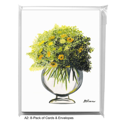 Glass Fishbowl, Greeting Card (7374)