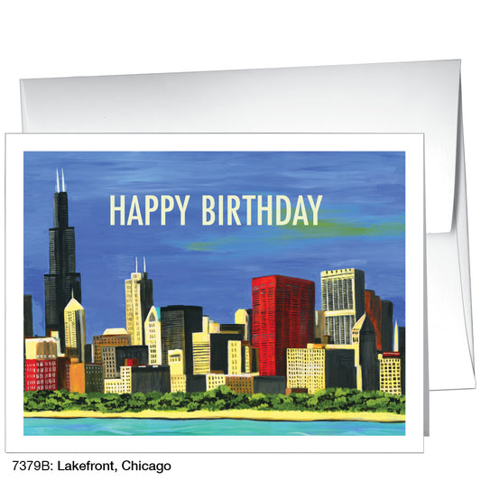 Lakefront, Chicago, Greeting Card (7379B)