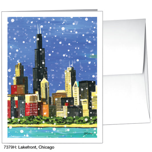 Lakefront, Chicago, Greeting Card (7379H)