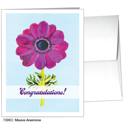 Mauve Anemone, Greeting Card (7396C)