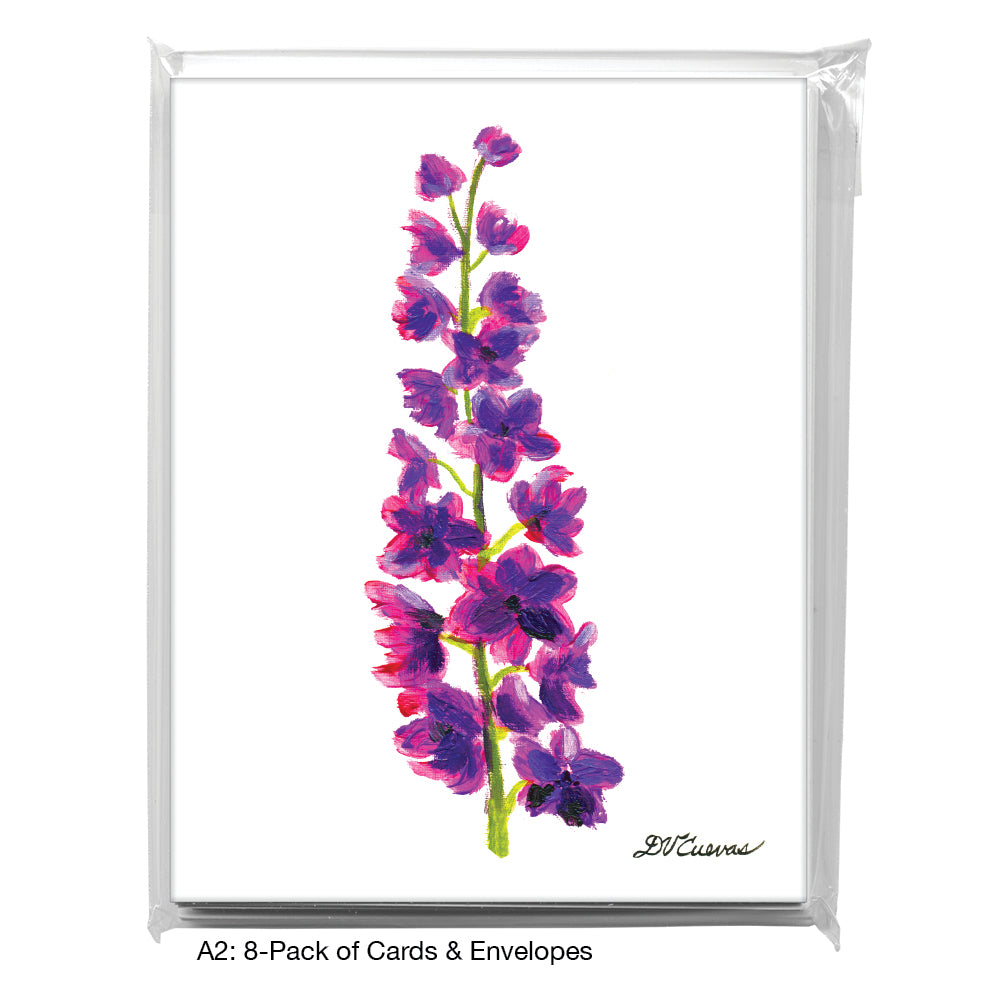 Purple Sky, Greeting Card (7411)