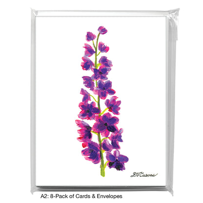 Purple Sky, Greeting Card (7411)