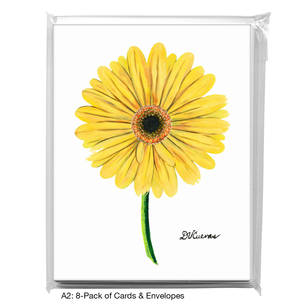 Giant Gerber Bright, Greeting Card (7415G)