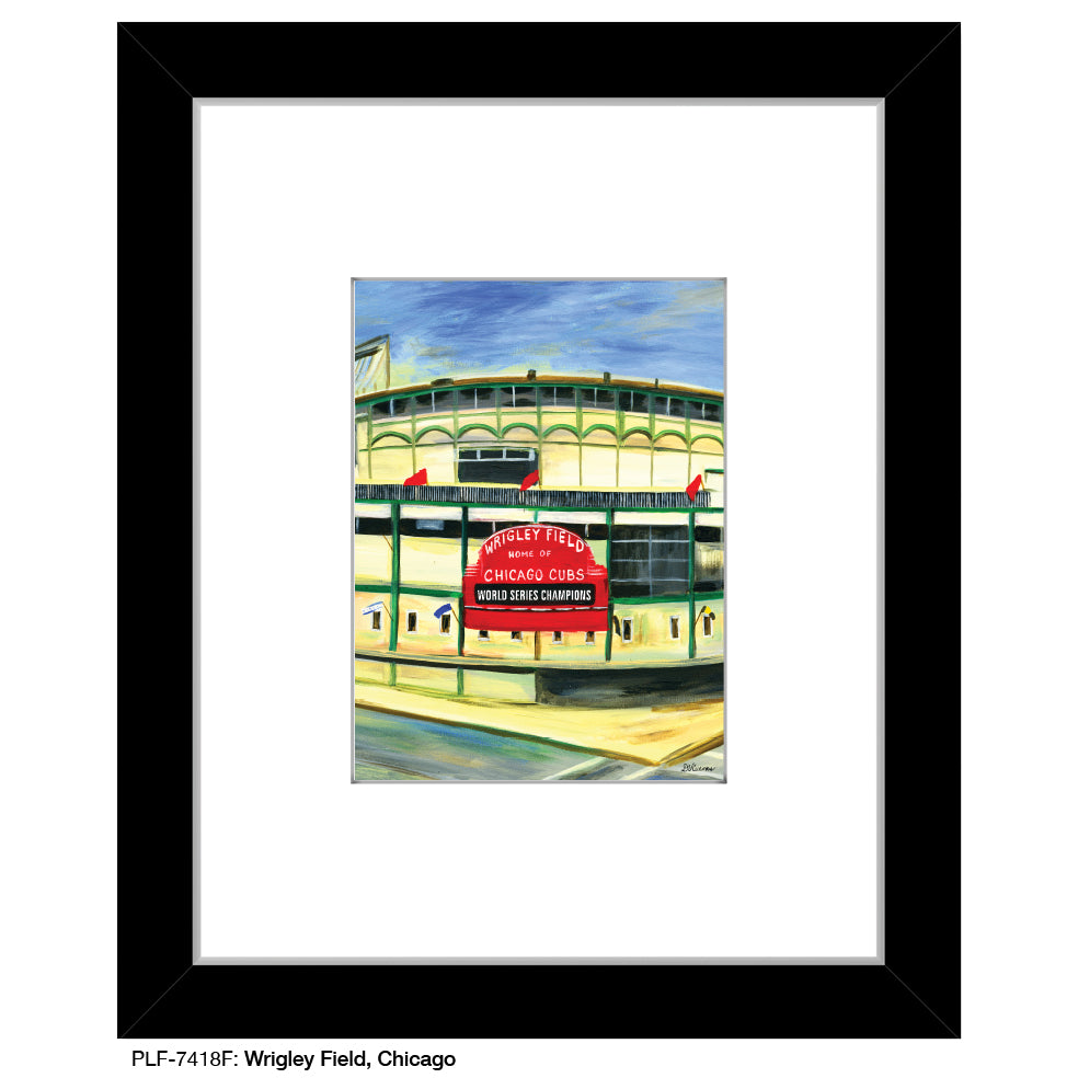 Wrigley Field, Chicago, Print (#7418F)