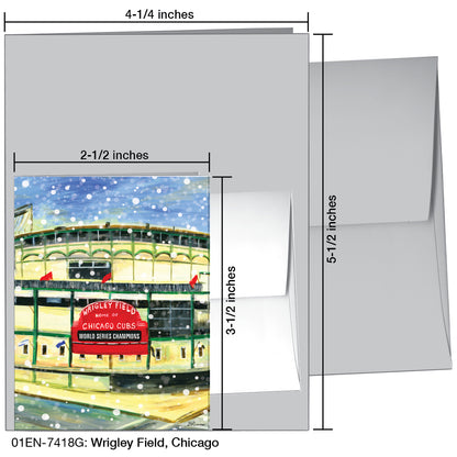 Wrigley Field, Chicago, Greeting Card (7418G)