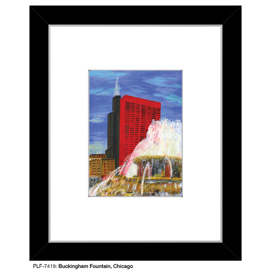 Buckingham Fountain, Chicago, Print (#7419)