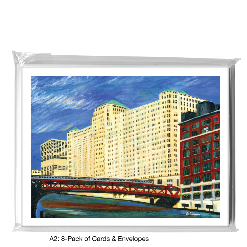 Merchandise Mart, Chicago, Greeting Card (7421)