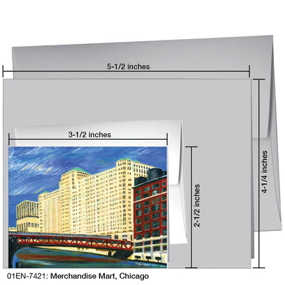 Merchandise Mart, Chicago, Greeting Card (7421)