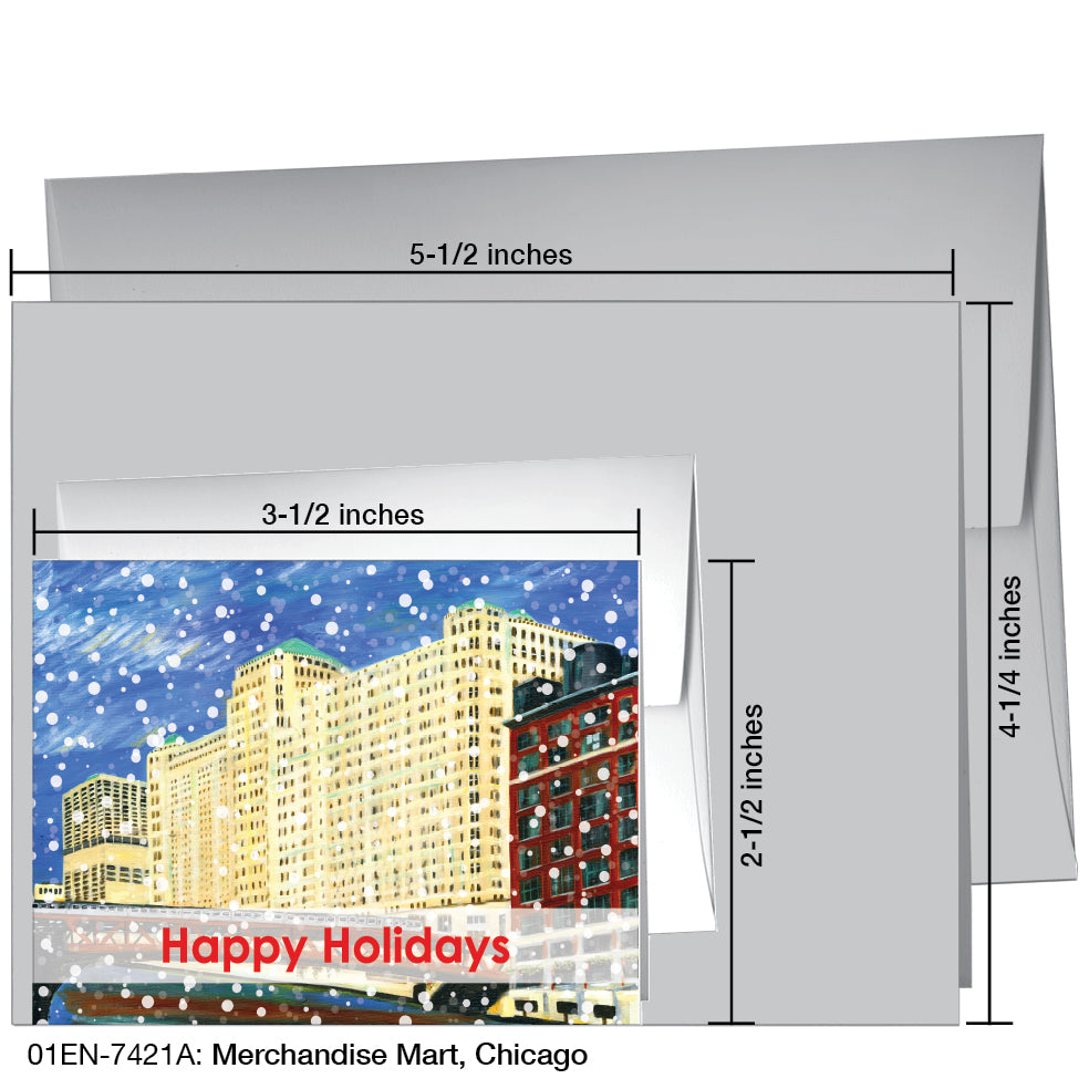 Merchandise Mart, Chicago, Greeting Card (7421A)