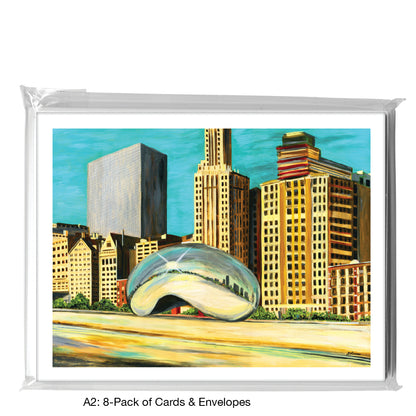 Millennium Park, Chicago, Greeting Card (7422)