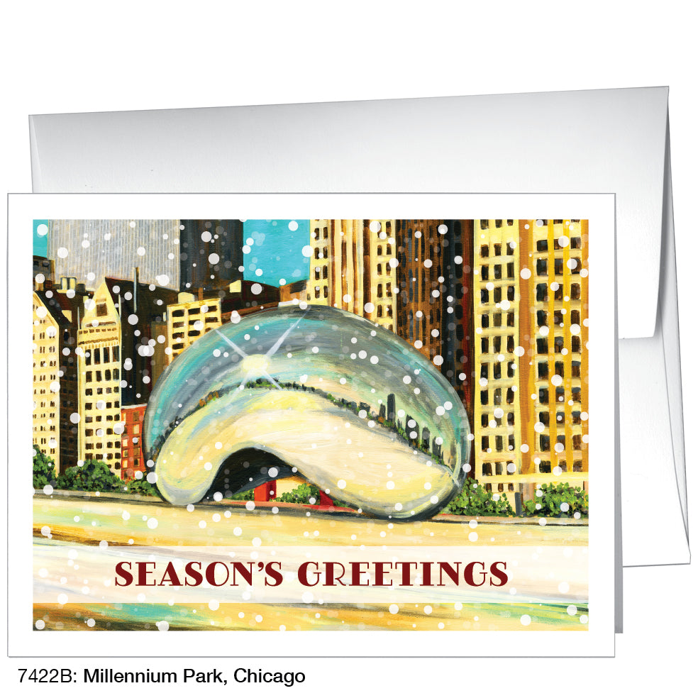 Millennium Park, Chicago, Greeting Card (7422B)