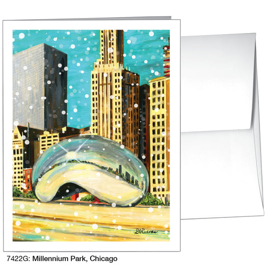 Millennium Park, Chicago, Greeting Card (7422G)