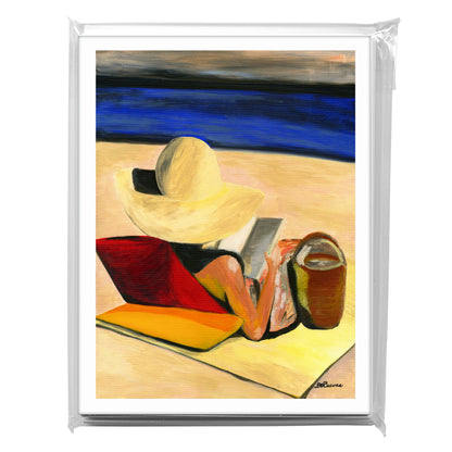 At The Beach, Greeting Card (7423)