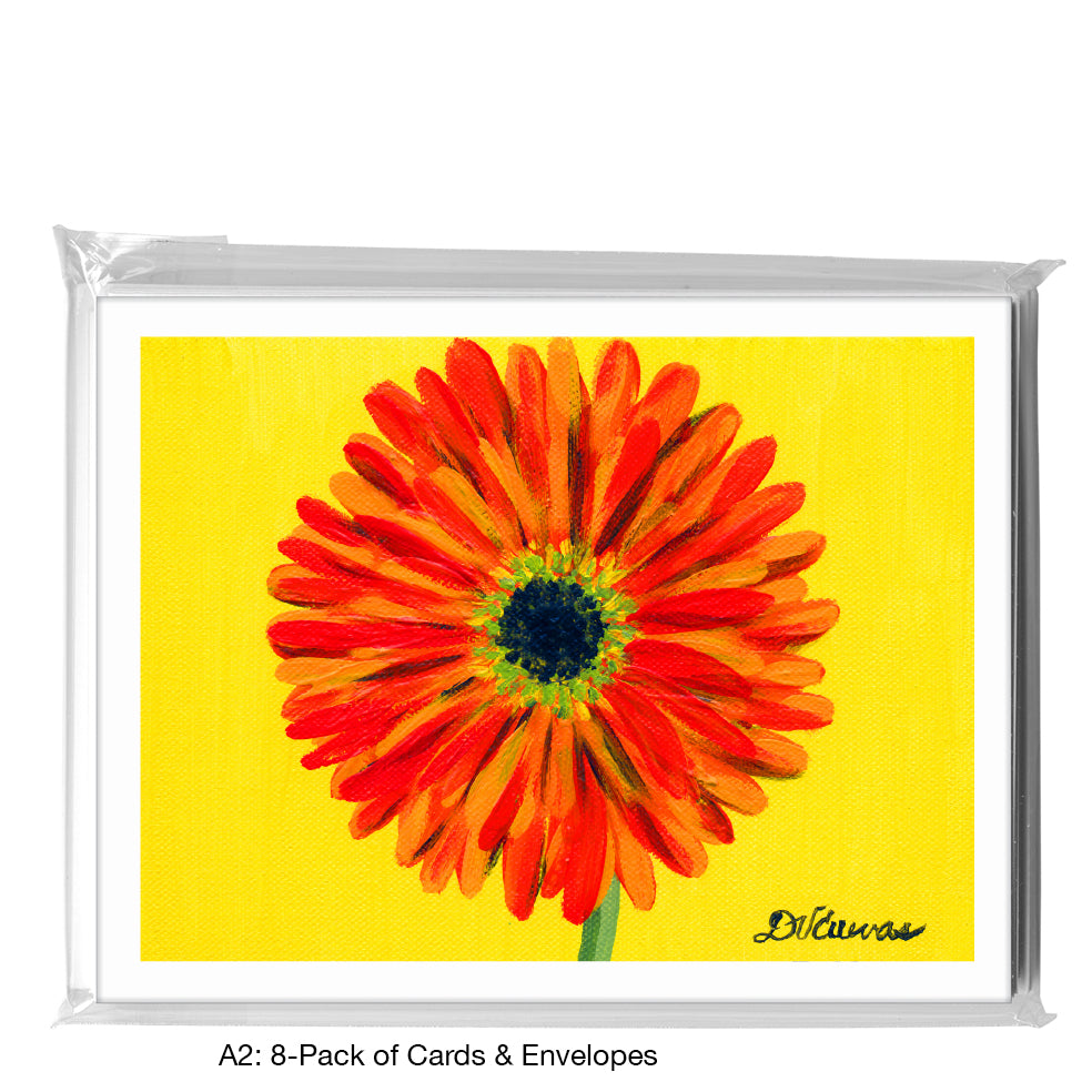 Gerber Bright Yellow, Greeting Card (7425A)