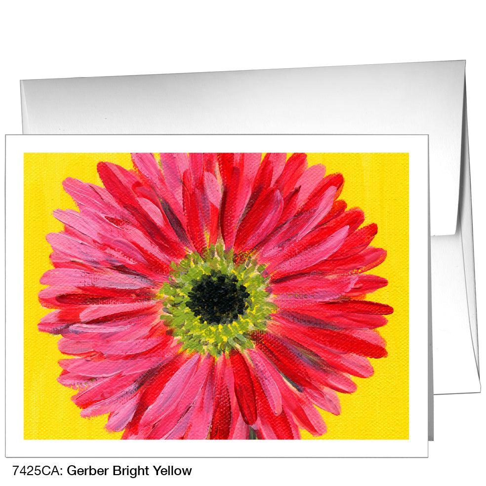 Gerber Bright Yellow, Greeting Card (7425C)