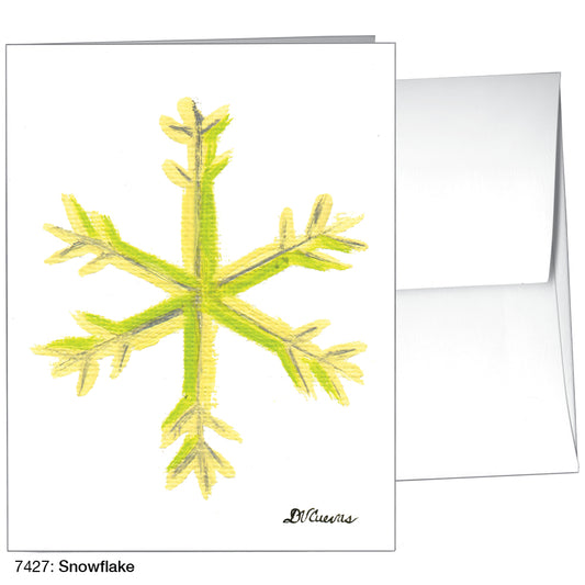 Snowflake, Greeting Card (7427)