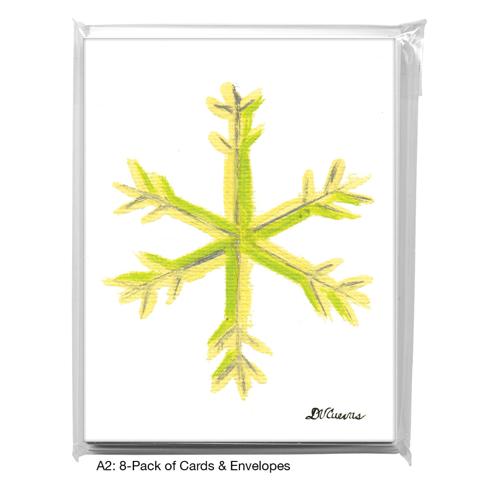 Snowflake, Greeting Card (7427)