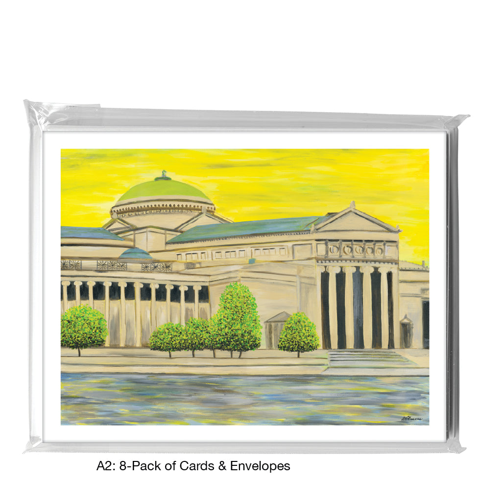 Museum Of Science & Industry, Chicago, Greeting Card (7428)