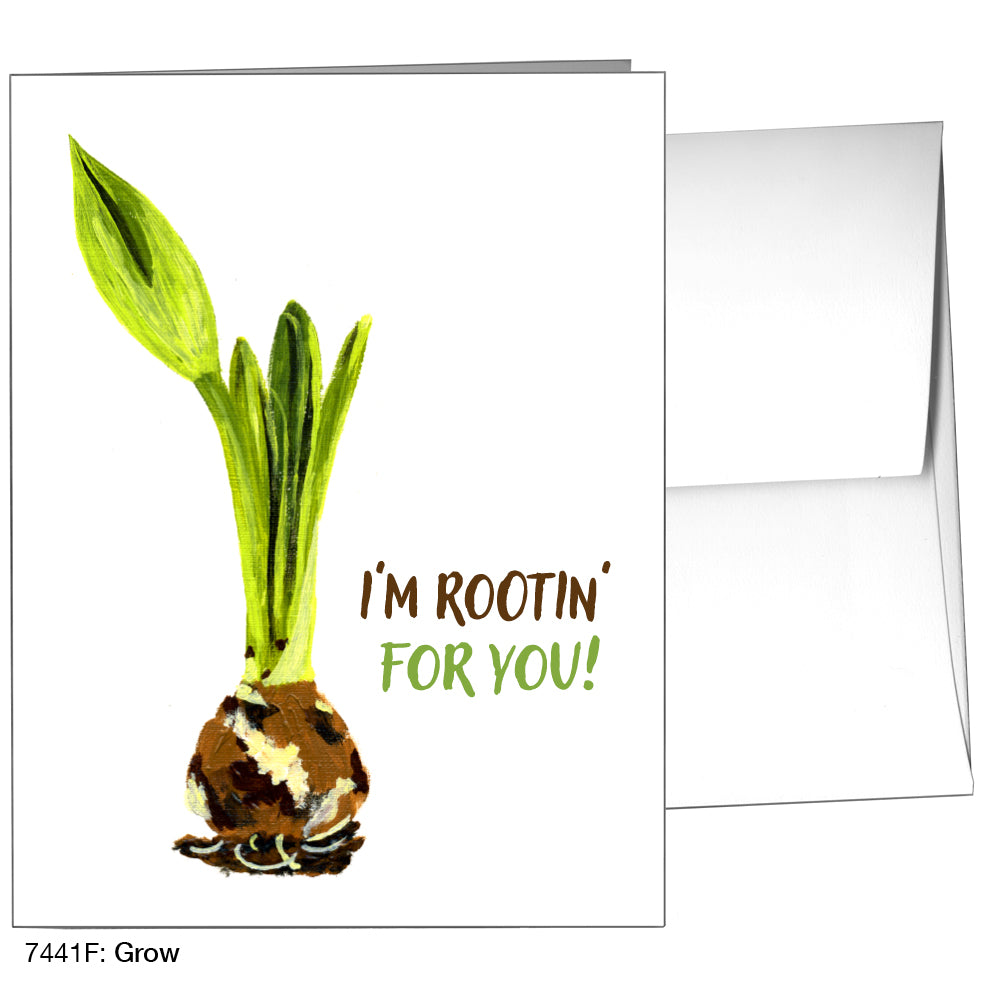 Grow, Greeting Card (7441F)