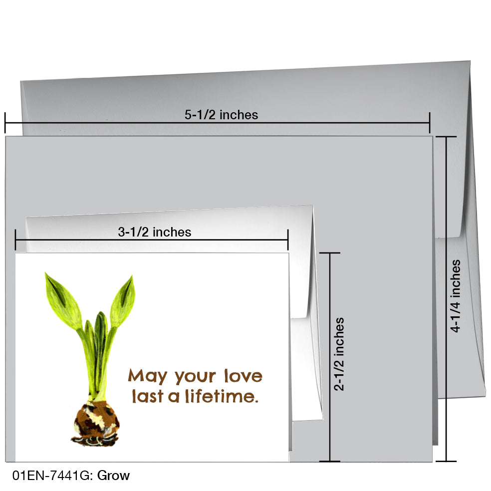 Grow, Greeting Card (7441G)