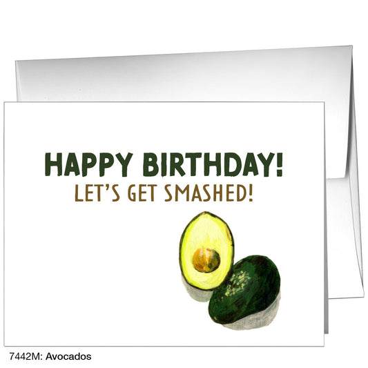 Avocados, Greeting Card (7442M)