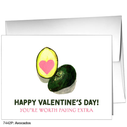 Avocados, Greeting Card (7442P)