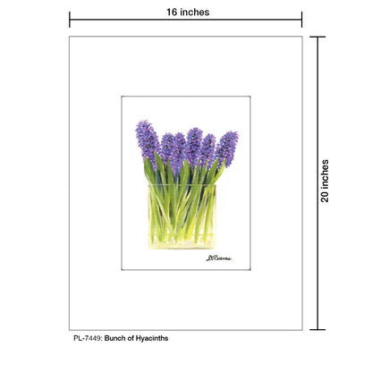 Bunch of Hyacinths, Print (#7449)