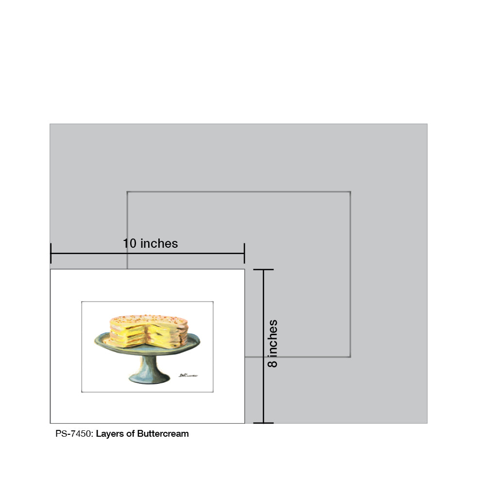 Layers Of Buttercream, Print (#7450)