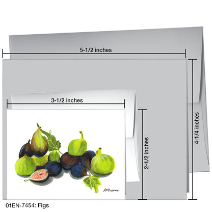 Figs, Greeting Card (7454)