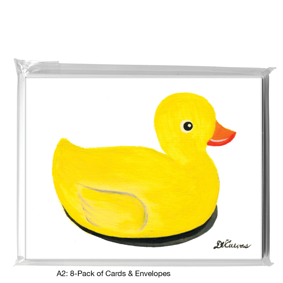 Rubber Ducky, Greeting Card (7457V)