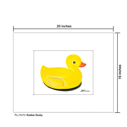 Rubber Ducky, Print (#7457V)