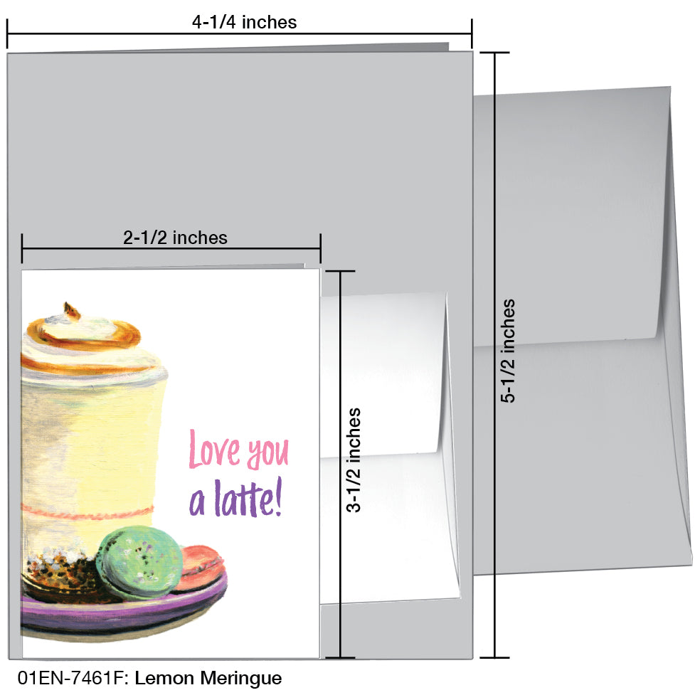 Lemon Meringue, Greeting Card (7461F)