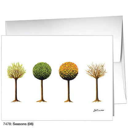 Seasons (08), Greeting Card (7478)