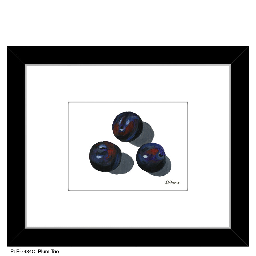 Plum Trio C, Print (#7484C)